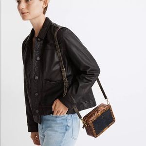 Madewell Washed Leather Chore Jacket